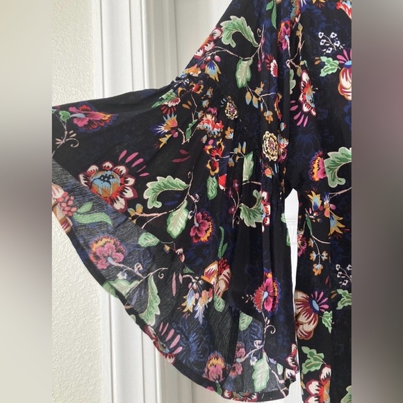 Democracy Multicolor Floral Dress Size 1X - Picture 9 of 9